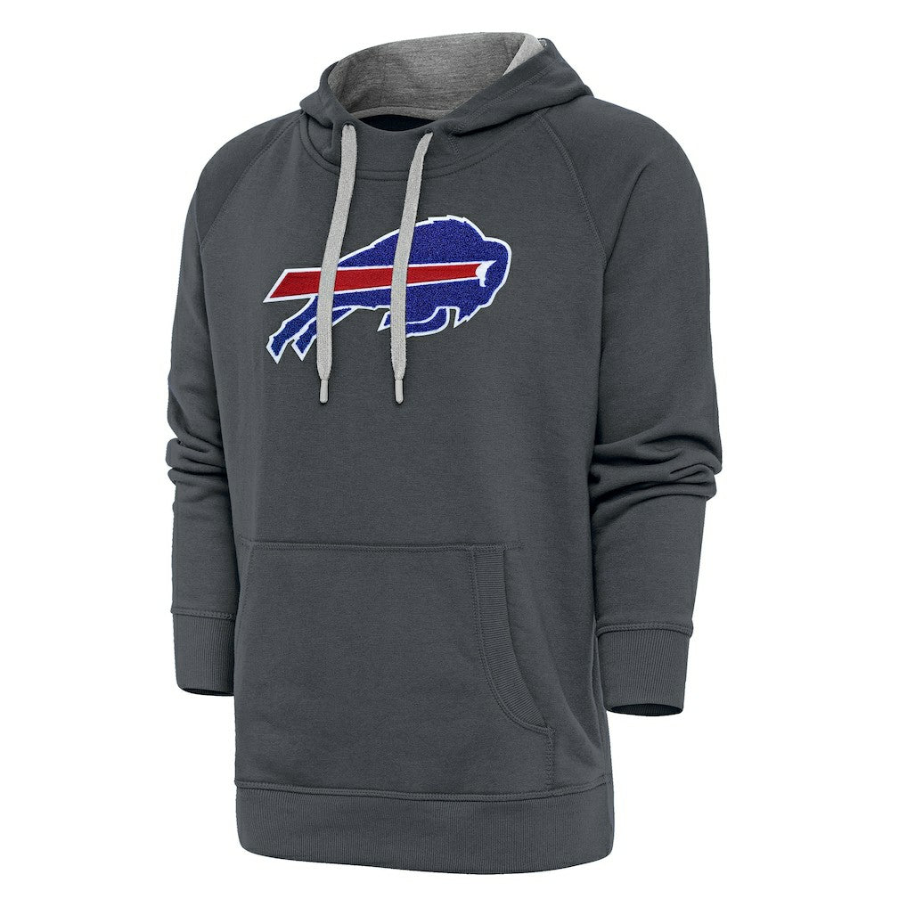 Antigua Victory Chenille Pullover Hoodie - Buffalo Bills Hoodies
