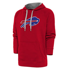 Antigua Victory Chenille Pullover Hoodie - Buffalo Bills Hoodies
