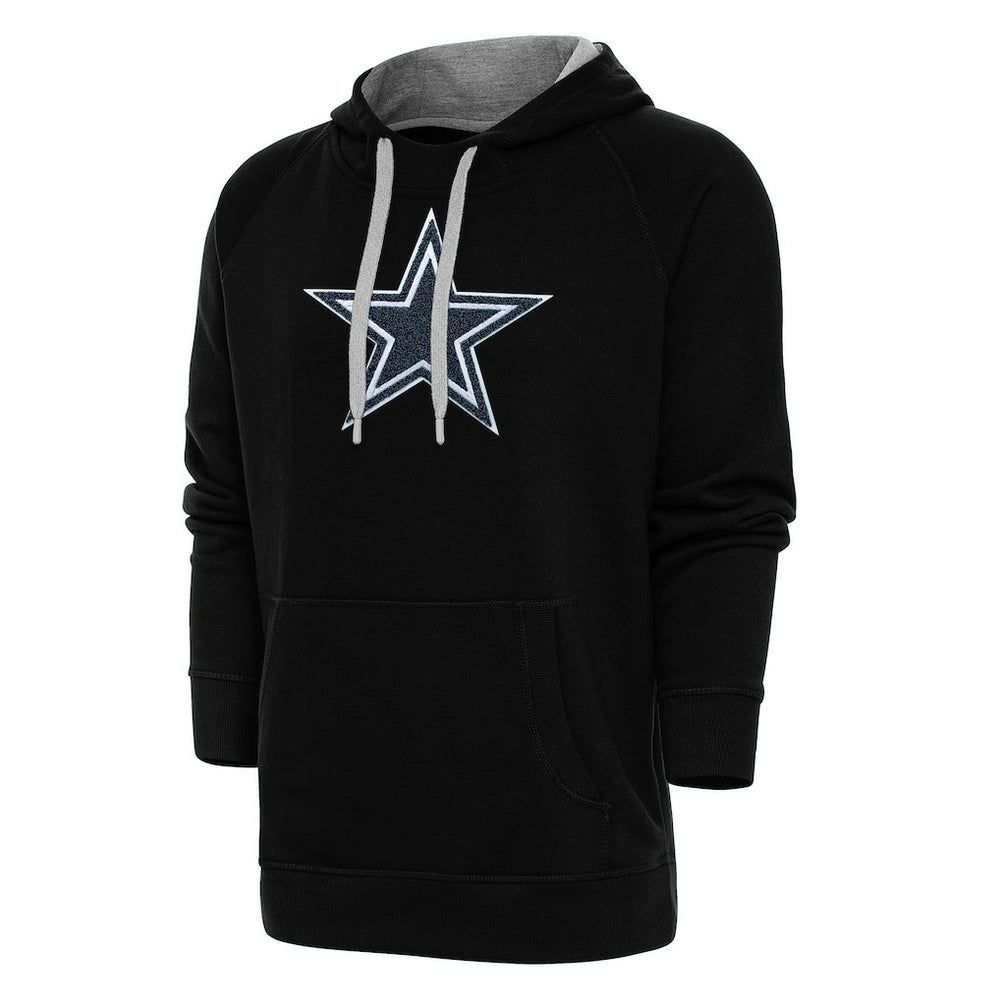 Antigua Victory Chenille Pullover Hoodie - Dallas Cowboys Hoodies