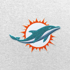 Antigua Victory Chenille Pullover Hoodie - Miami Dolphins Hoodies