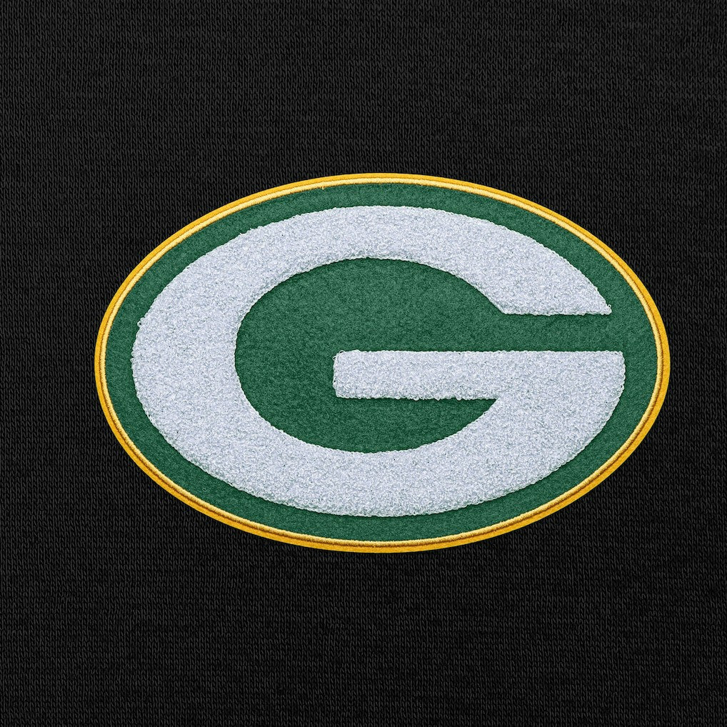 Antigua Victory Chenille Pullover Hoodie - Green Bay Packers Hoodies
