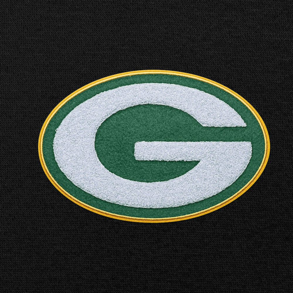 Antigua Victory Chenille Pullover Hoodie - Green Bay Packers Hoodies