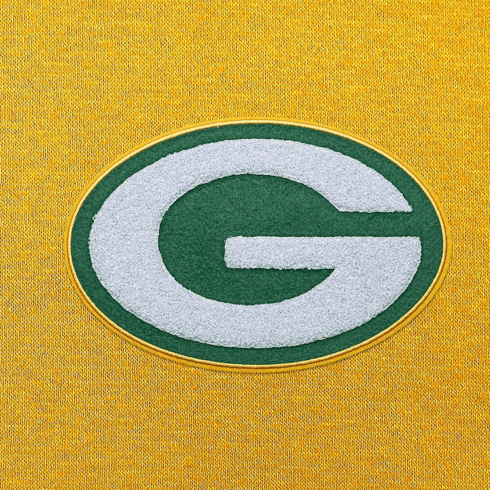 Antigua Victory Chenille Pullover Hoodie - Green Bay Packers Hoodies