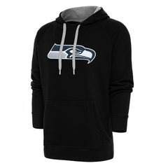 Antigua Victory Chenille Pullover Hoodie - Seattle Seahawks Hoodies