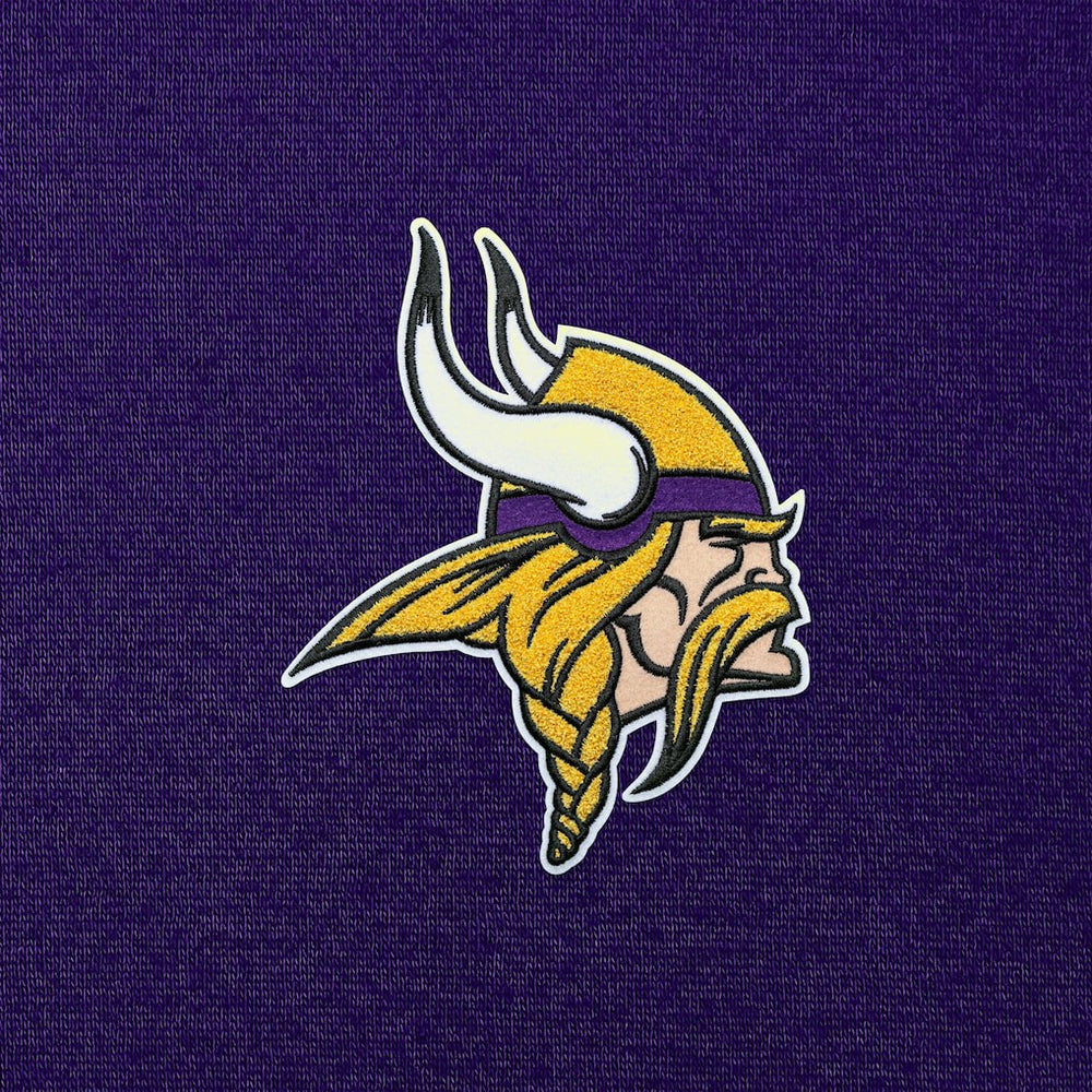 Antigua Victory Chenille Pullover Hoodie - Minnesota Vikings Hoodies