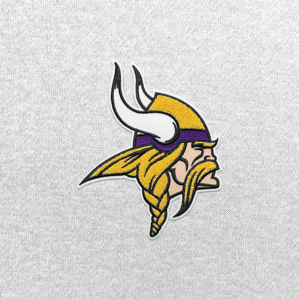Antigua Victory Chenille Pullover Hoodie - Minnesota Vikings Hoodies