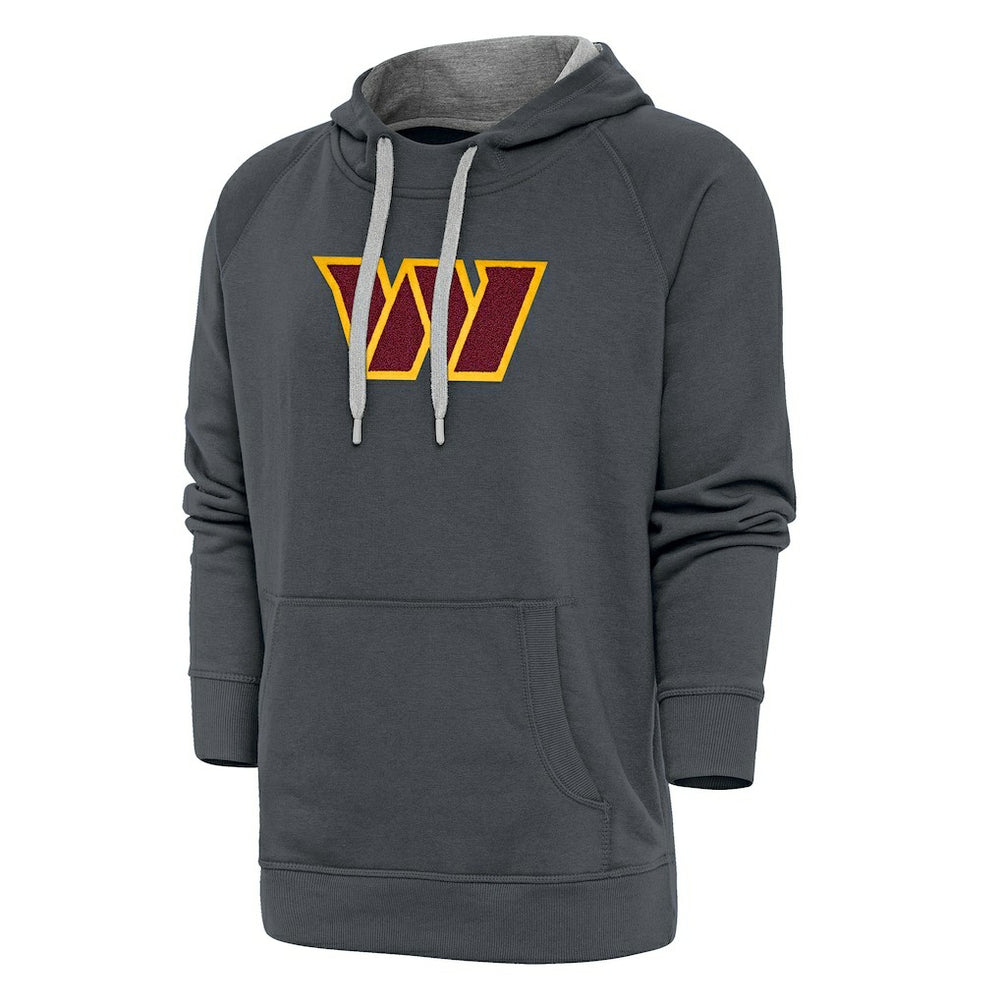 Antigua Victory Chenille Pullover Hoodie - Washington Commanders Hoodies