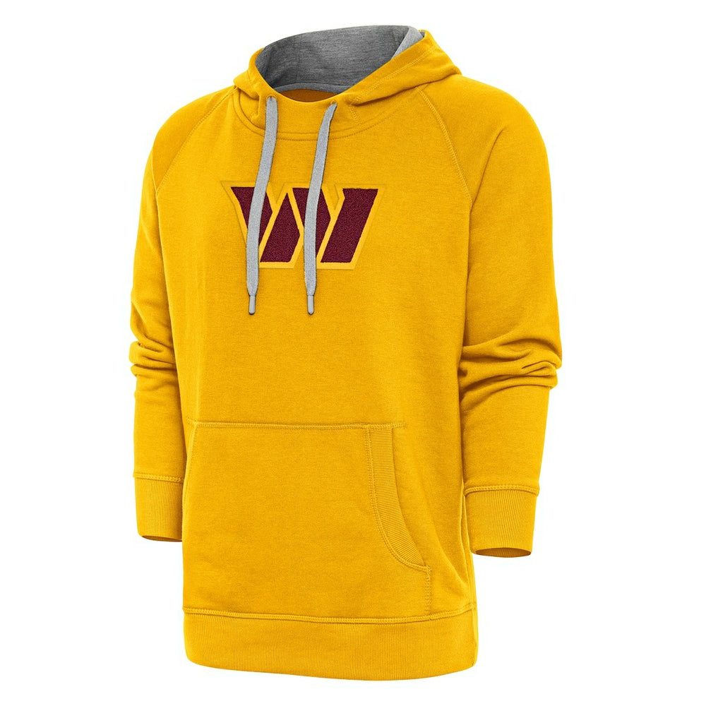 Antigua Victory Chenille Pullover Hoodie - Washington Commanders Hoodies