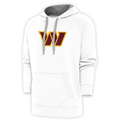 Antigua Victory Chenille Pullover Hoodie - Washington Commanders Hoodies