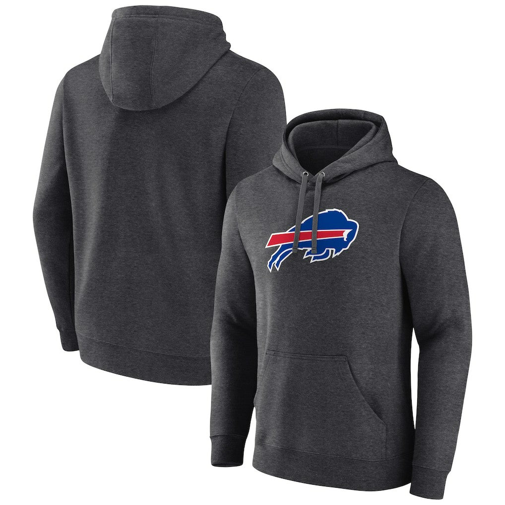 Primary Team Logo Fitted Pullover Hoodie - Buffalo Bills Hoodies