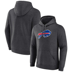 Primary Team Logo Fitted Pullover Hoodie - Buffalo Bills Hoodies