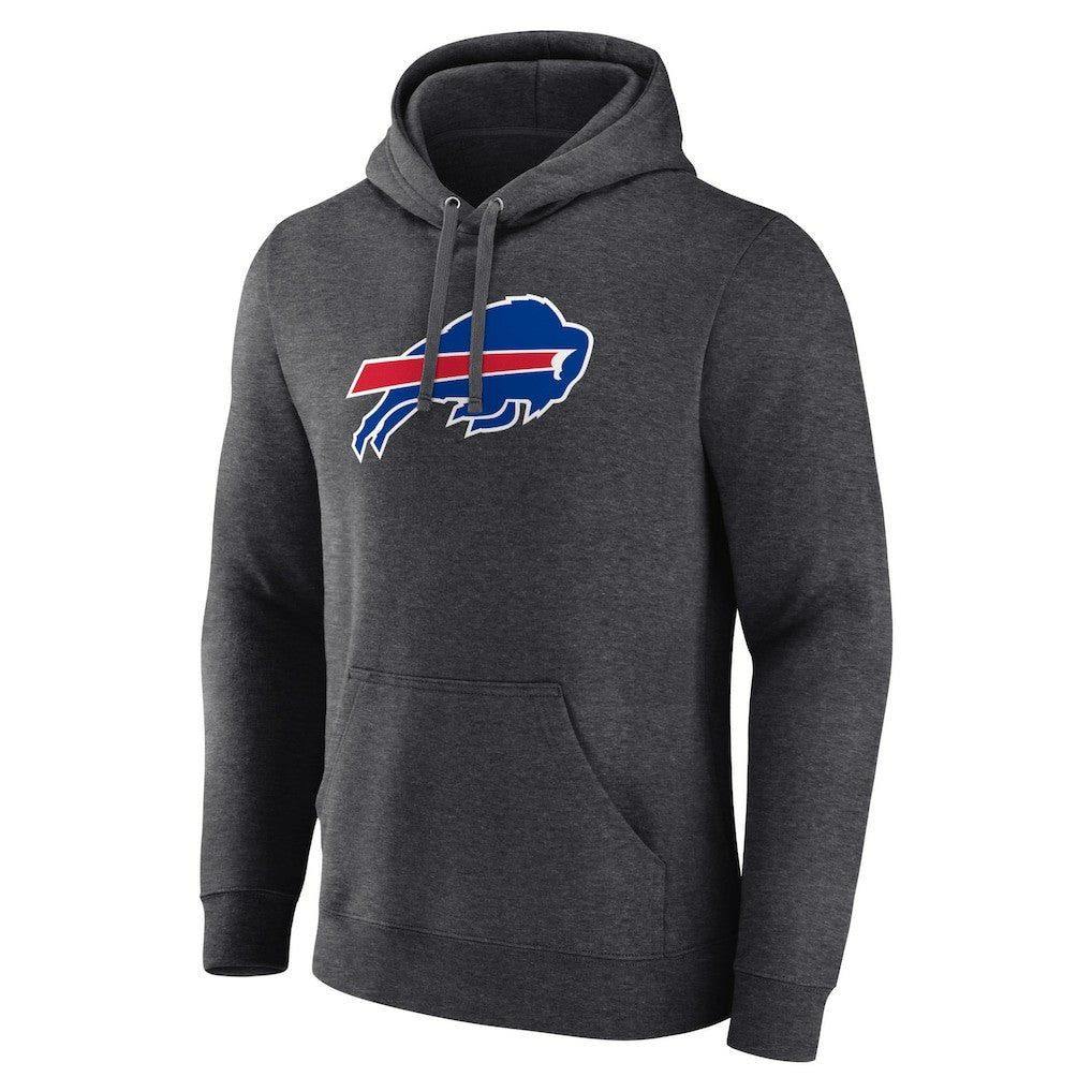 Primary Team Logo Fitted Pullover Hoodie - Buffalo Bills Hoodies