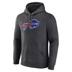 Primary Team Logo Fitted Pullover Hoodie - Buffalo Bills Hoodies
