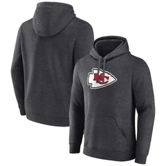 Primary Team Logo Fitted Pullover Hoodie - Kansas City Chiefs Hoodies