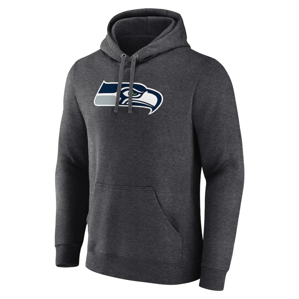 Primary Team Logo Fitted Pullover Hoodie - Seattle Seahawks Hoodies