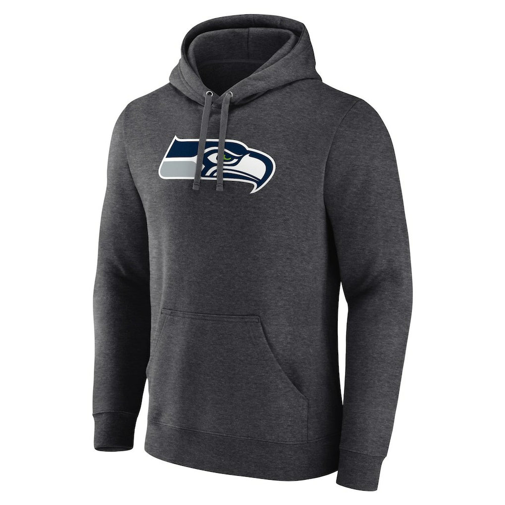 Primary Team Logo Fitted Pullover Hoodie - Seattle Seahawks Hoodies