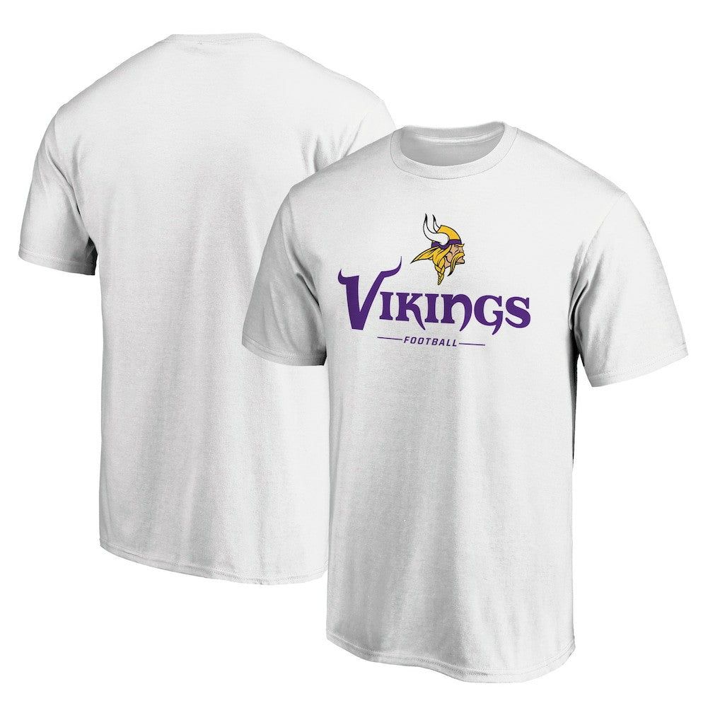 Logo Team Lockup T-Shirt - Minnesota Vikings T-shirts