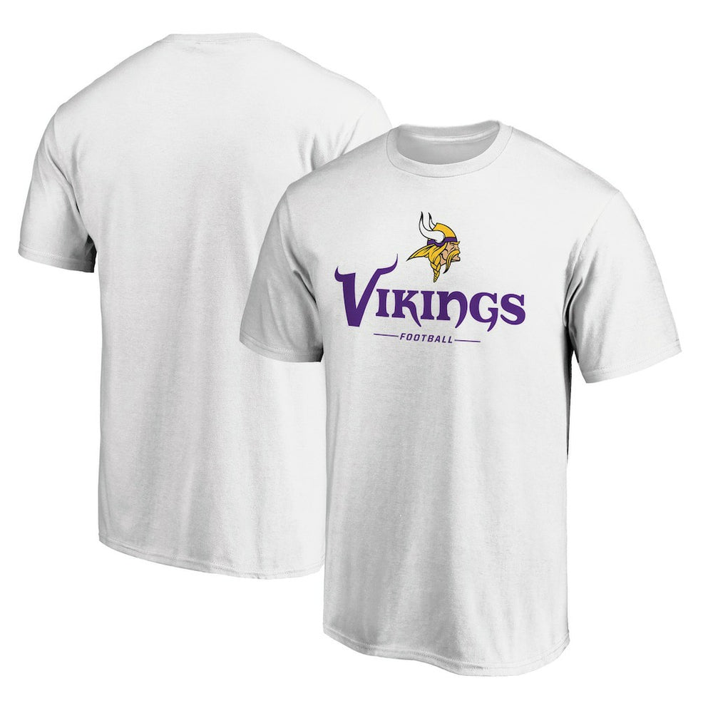 Logo Team Lockup T-Shirt - Minnesota Vikings T-shirts