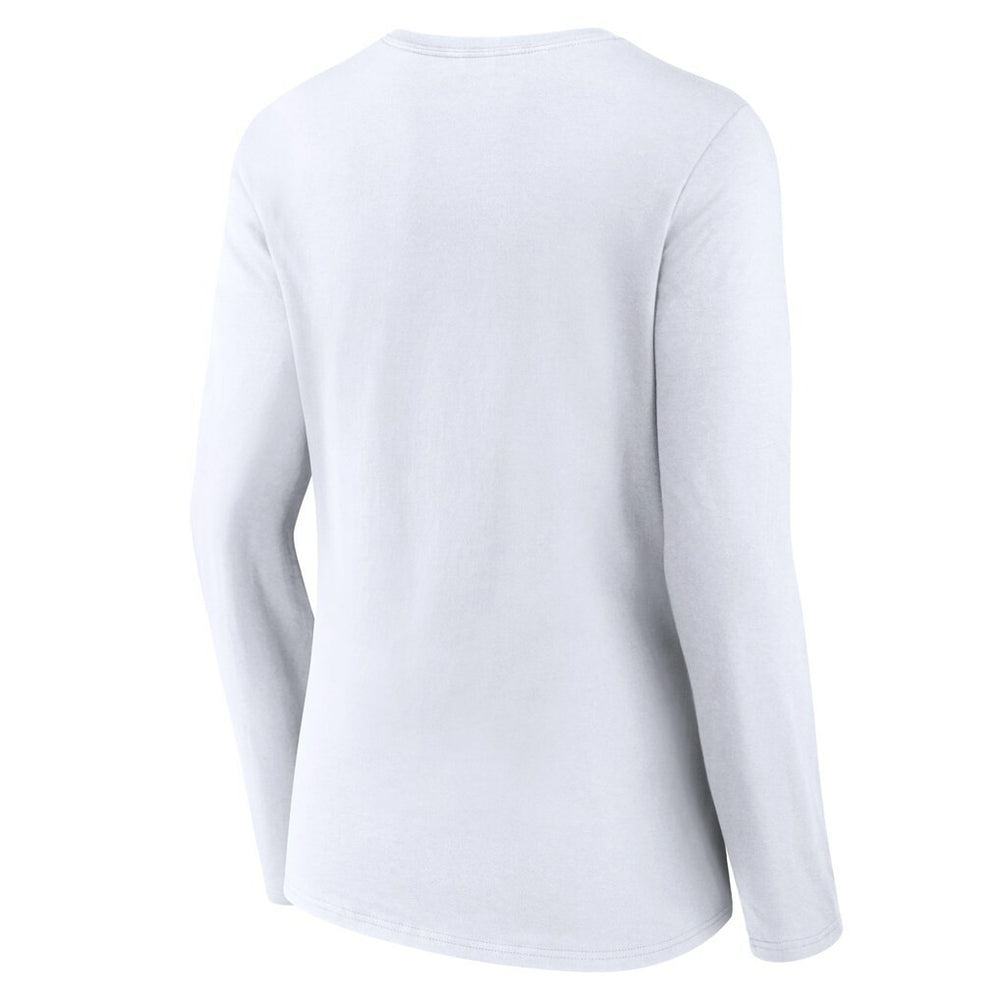 Women's Logo Team Lockup Long Sleeve V-Neck T-Shirt - Kansas City Chiefs T-shirts