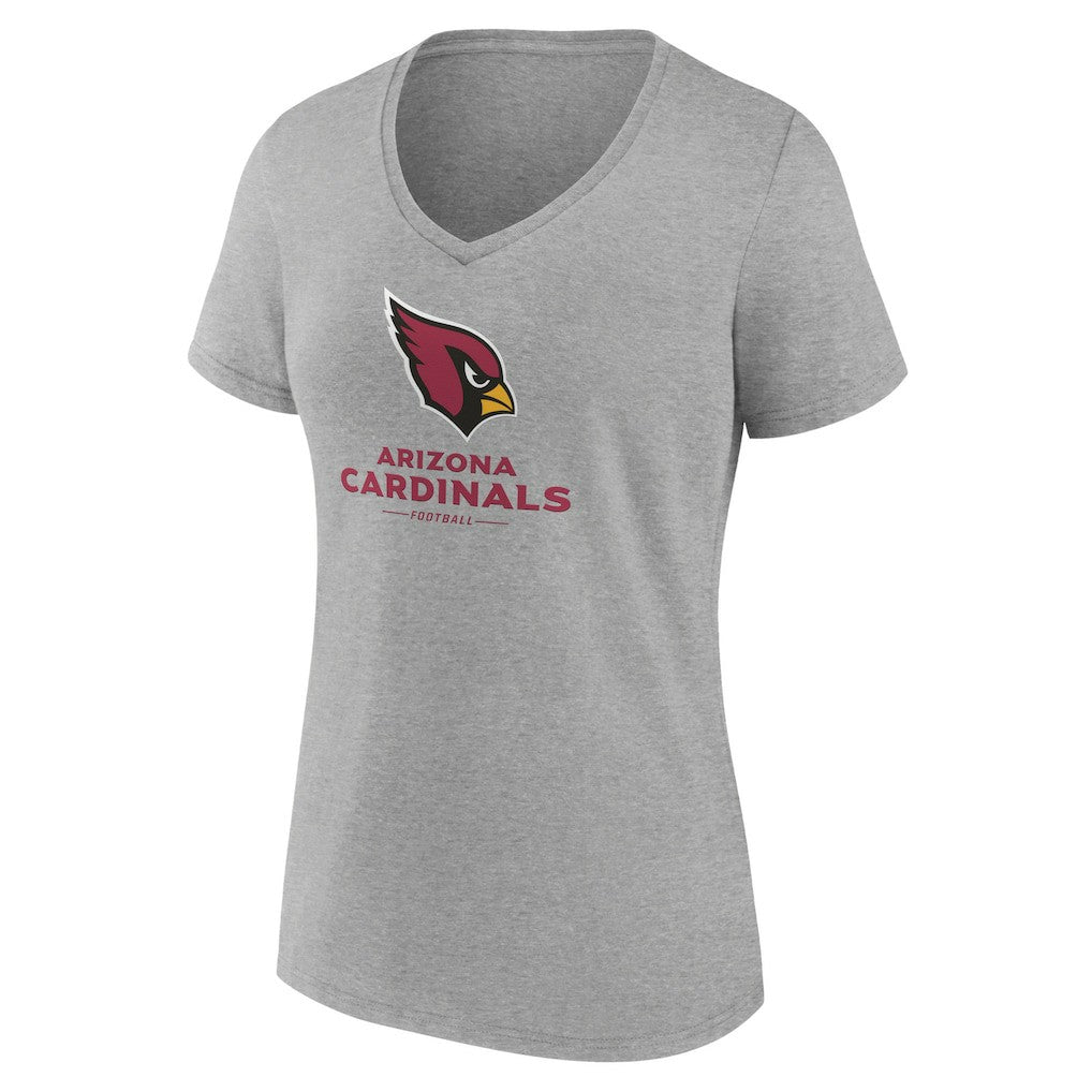 Women's Logo Team Lockup V-Neck T-Shirt - Arizona Cardinals T-shirts