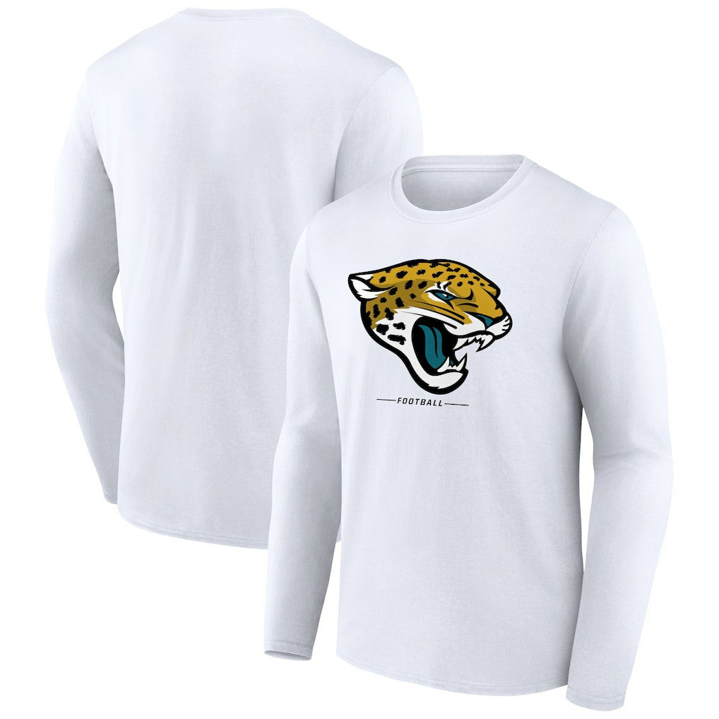 Logo Team Lockup Long Sleeve T-Shirt - Jacksonville Jaguars T-shirts