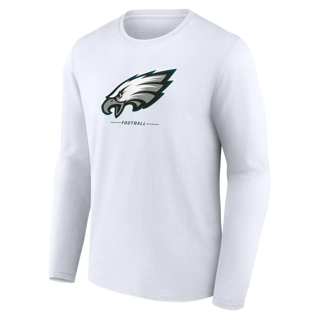 Logo Team Lockup Long Sleeve T-Shirt - Philadelphia Eagles T-shirts