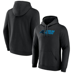 Logo Team Lockup Fitted Pullover Hoodie - Carolina Panthers Hoodies