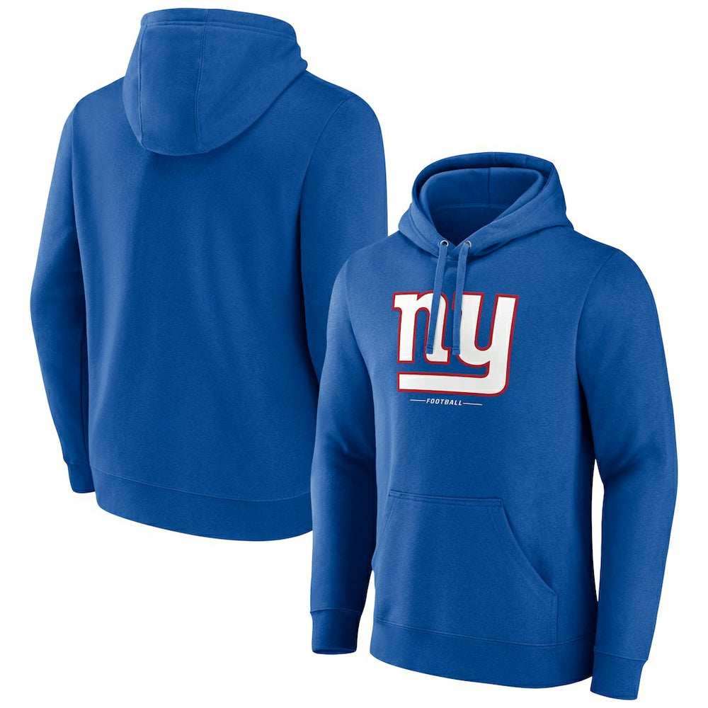 Logo Team Lockup Fitted Pullover Hoodie - New York Giants Hoodies
