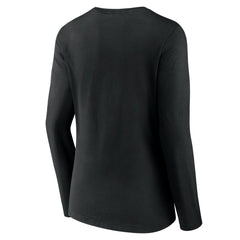 Women's Logo Team Lockup Long Sleeve V-Neck T-Shirt - Jacksonville Jaguars T-shirts