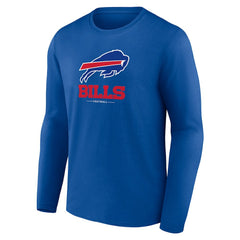 Logo Team Lockup Long Sleeve T-Shirt - Buffalo Bills T-shirts