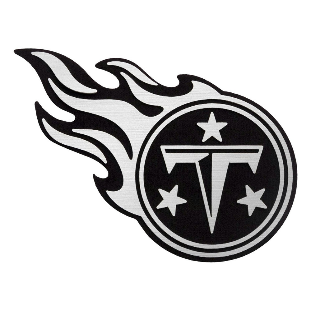 Antigua Metallic Logo Victory Full-Zip Hoodie - Tennessee Titans Hoodies