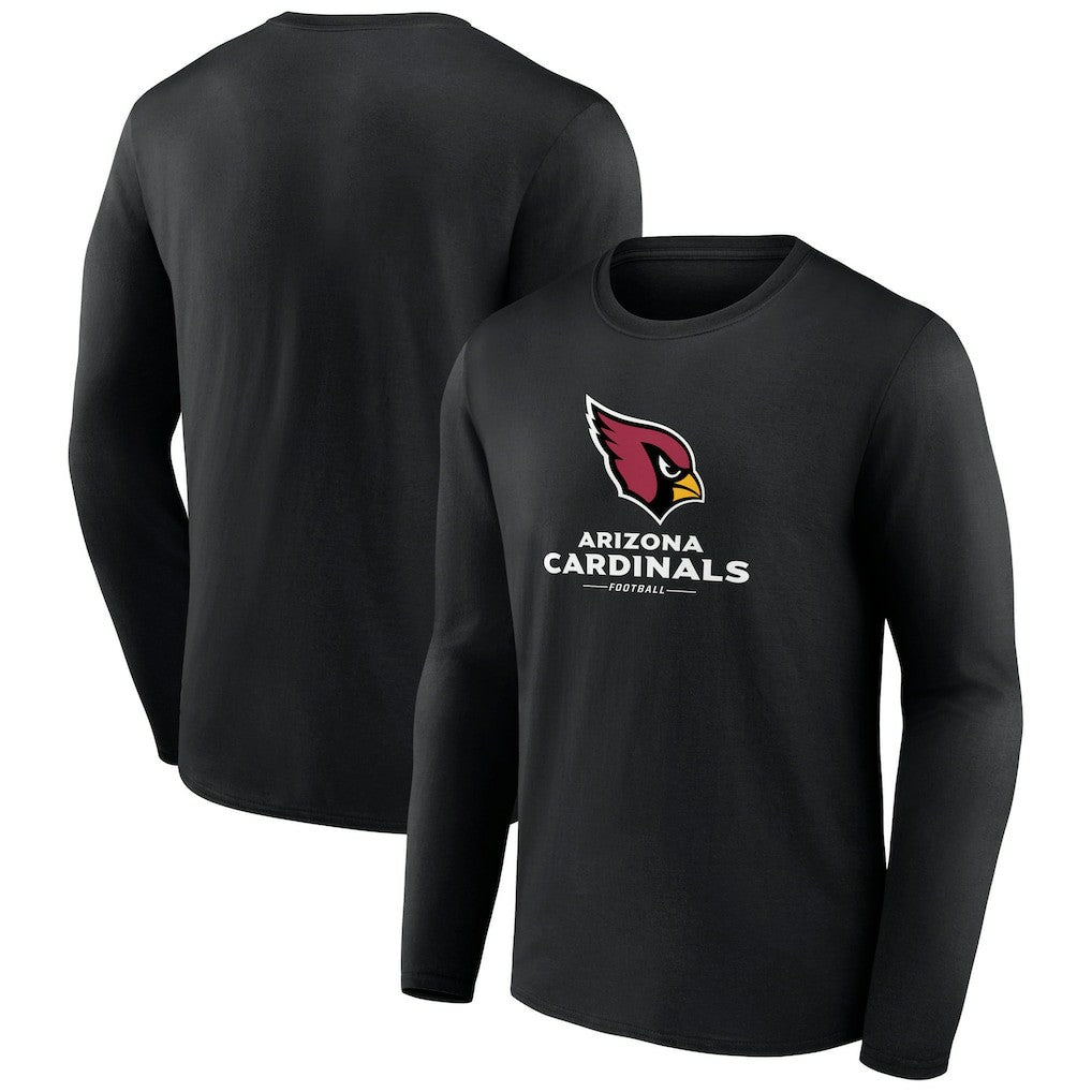 Logo Team Lockup Long Sleeve T-Shirt - Arizona Cardinals T-shirts