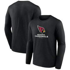 Logo Team Lockup Long Sleeve T-Shirt - Arizona Cardinals T-shirts