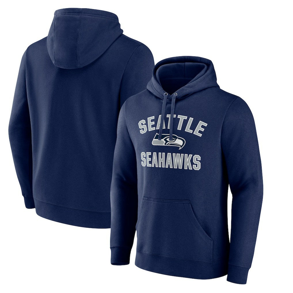 Victory Arch Fitted Pullover Hoodie - Seattle Seahawks Hoodies