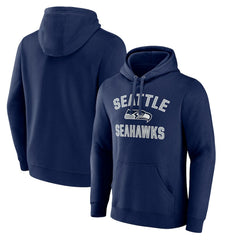 Victory Arch Fitted Pullover Hoodie - Seattle Seahawks Hoodies