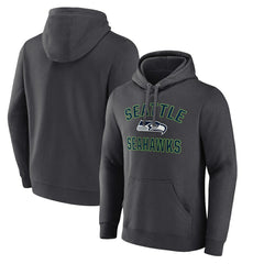 Victory Arch Fitted Pullover Hoodie - Seattle Seahawks Hoodies