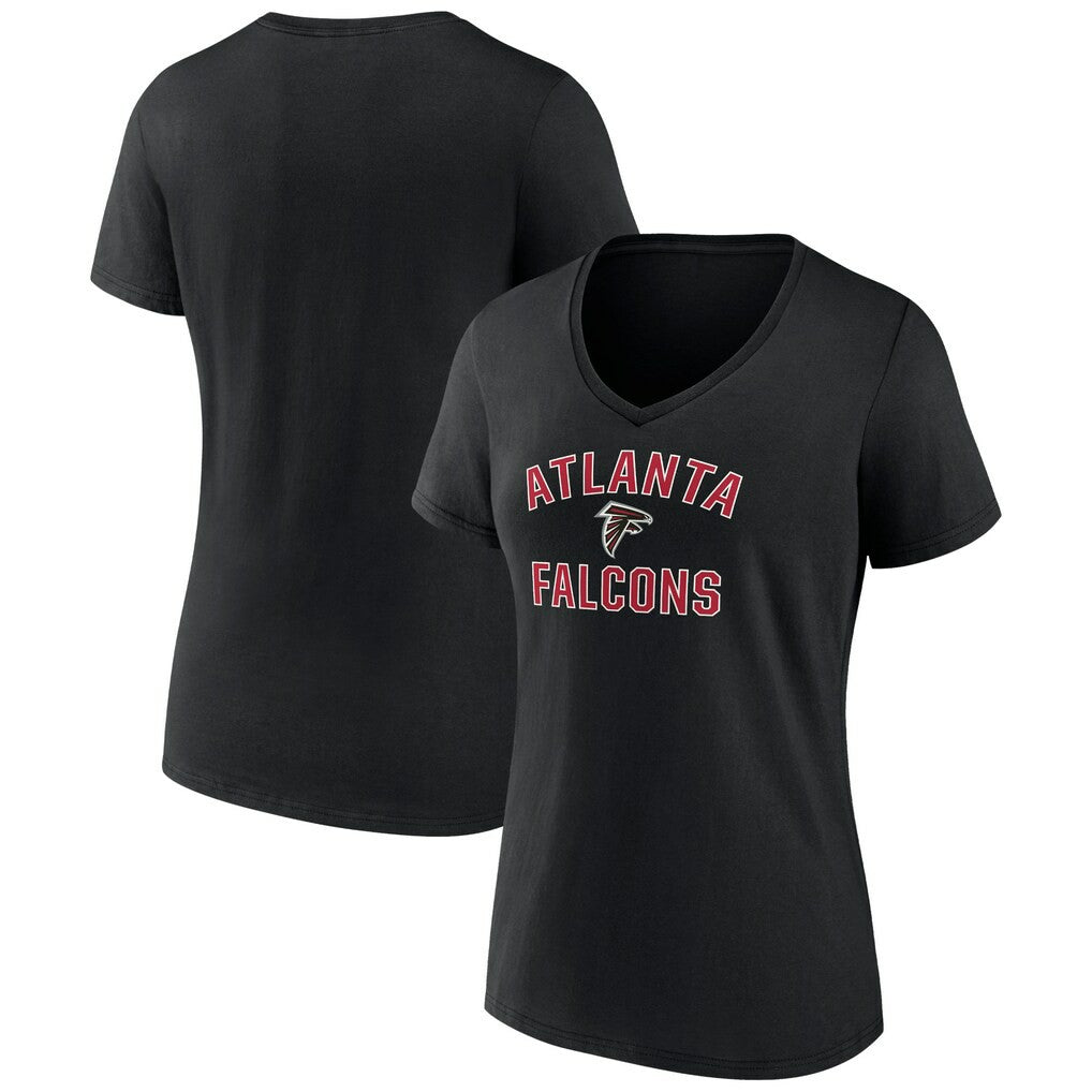 Women's Victory Arch Team V-Neck T-Shirt - Atlanta Falcons T-shirts