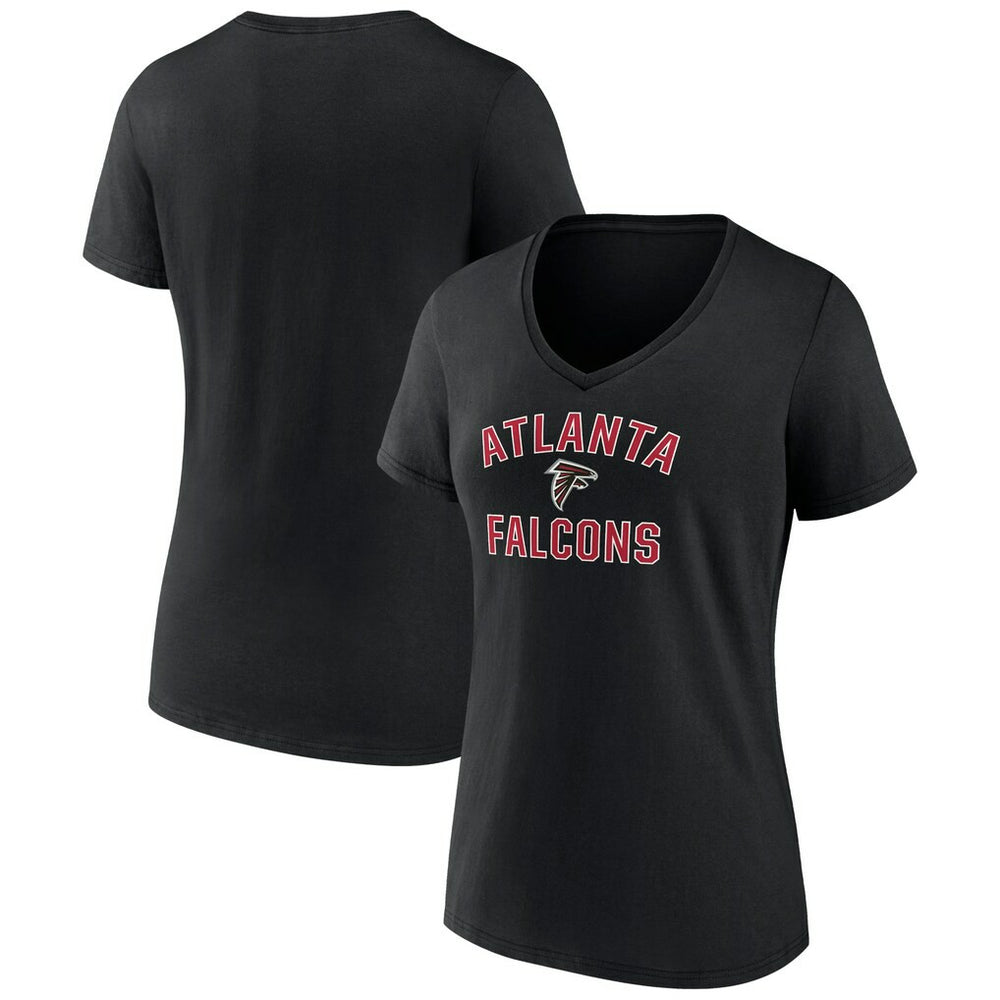Women's Victory Arch Team V-Neck T-Shirt - Atlanta Falcons T-shirts