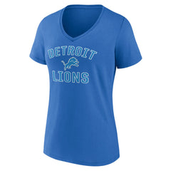 Women's Victory Arch Team V-Neck T-Shirt - Detroit Lions T-shirts