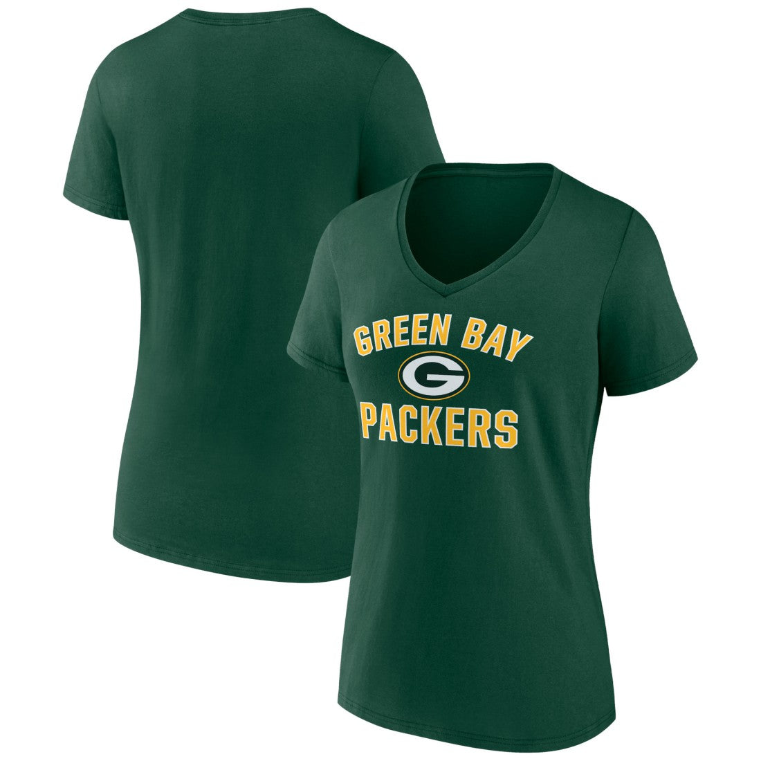 Women's Victory Arch Team V-Neck T-Shirt - Green Bay Packers T-shirts