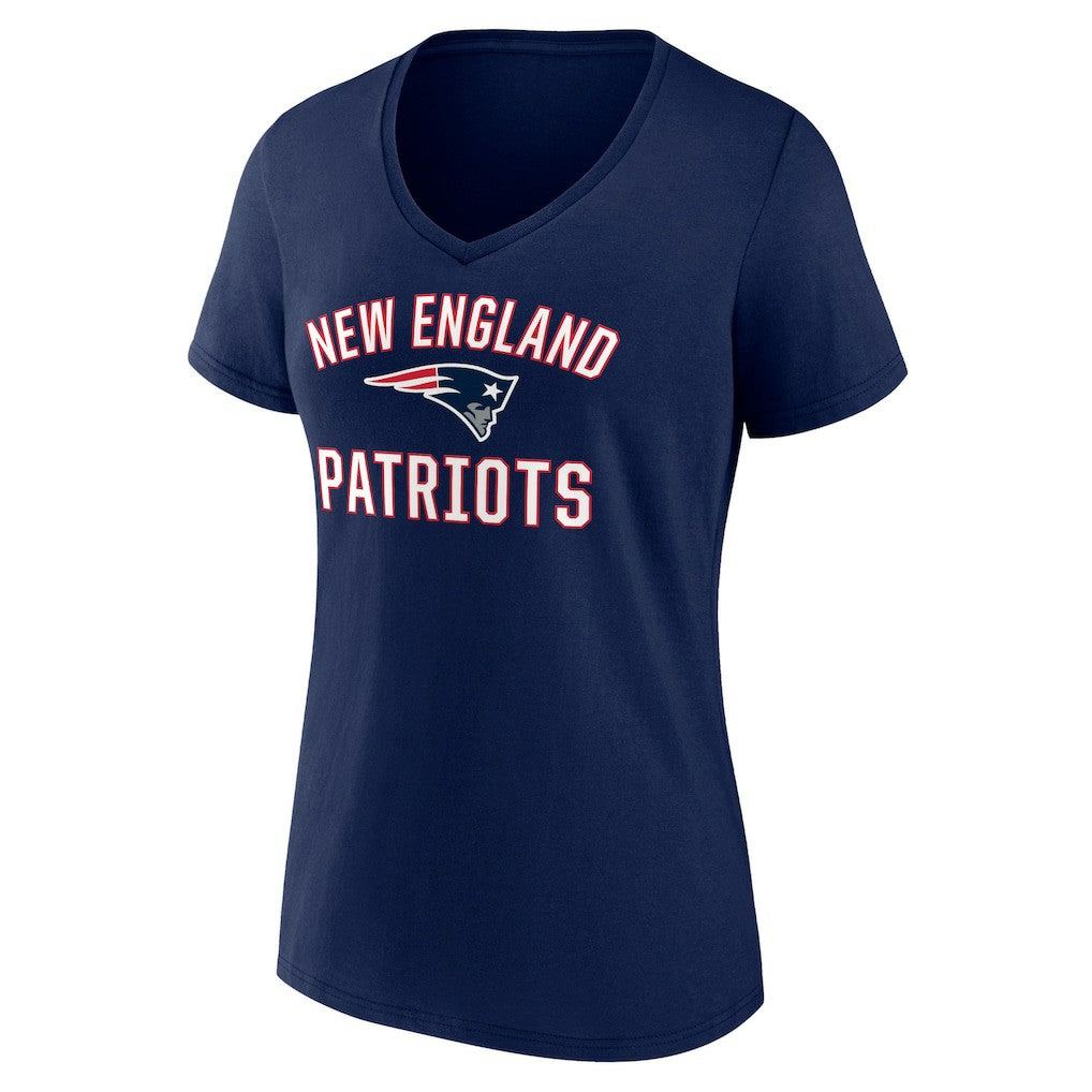 Women's Victory Arch Team V-Neck T-Shirt - New England Patriots T-shirts