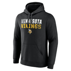 Team Fade Out Fitted Pullover Hoodie - Minnesota Vikings Hoodies
