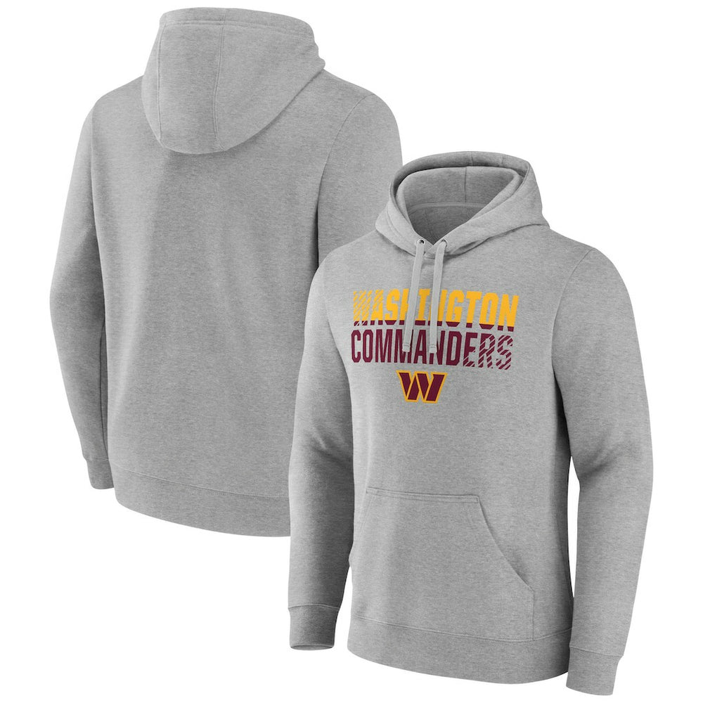 Team Fade Out Fitted Pullover Hoodie - Washington Commanders Hoodies