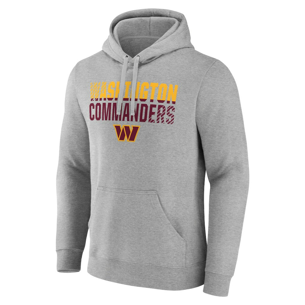 Team Fade Out Fitted Pullover Hoodie - Washington Commanders Hoodies