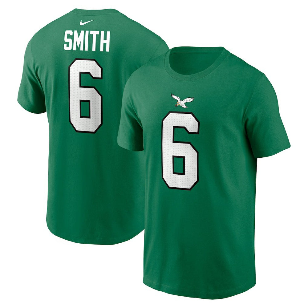 DeVonta Smith  Alternate Player Name & Number T-Shirt - Philadelphia Eagles T-shirts
