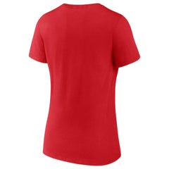 Red St. Louis Cardinals Fanatics Women's 2022 NL Central Division Champions Locker Room V-Neck T-Shirt