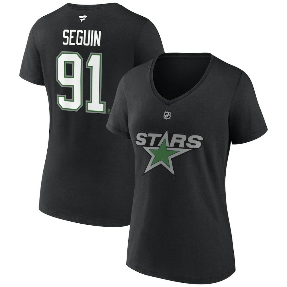 NHL Tyler Seguin Dallas Stars Fanatics Women's Special Edition 2.0 Name & Number V-Neck T-Shirt