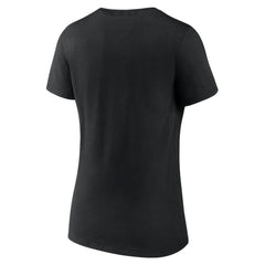 Black Baltimore Orioles Women's Live For It Team V-Neck T-Shirt