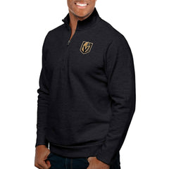 NHL Vegas Golden Knights Antigua Gambit Quarter-Zip Pullover Top