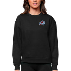 NHL Colorado Avalanche Antigua Women's Victory Crewneck Pullover Sweatshirt